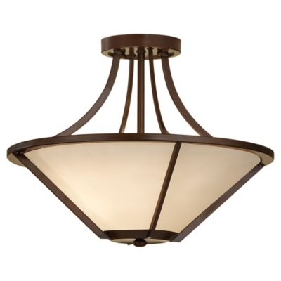 Nolan Semi-Flushmount by Feiss - Starlight Lighting USA and Canada